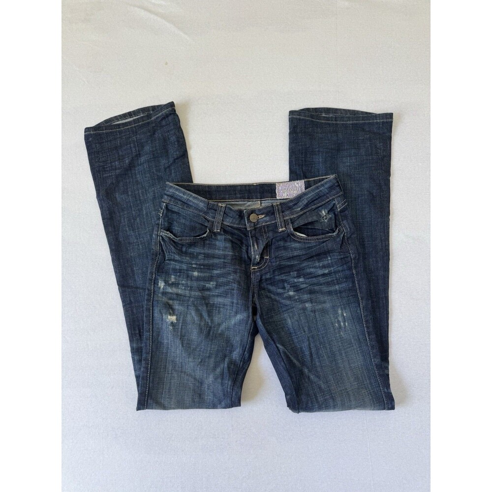 Siwy Bootcut Jeans Low-Rise Distressed Y2K Girl Next Door